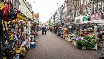 obiective turistice Amsterdam - Piata Albert Cuyp
