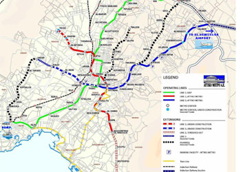 Harta Metrou Atena