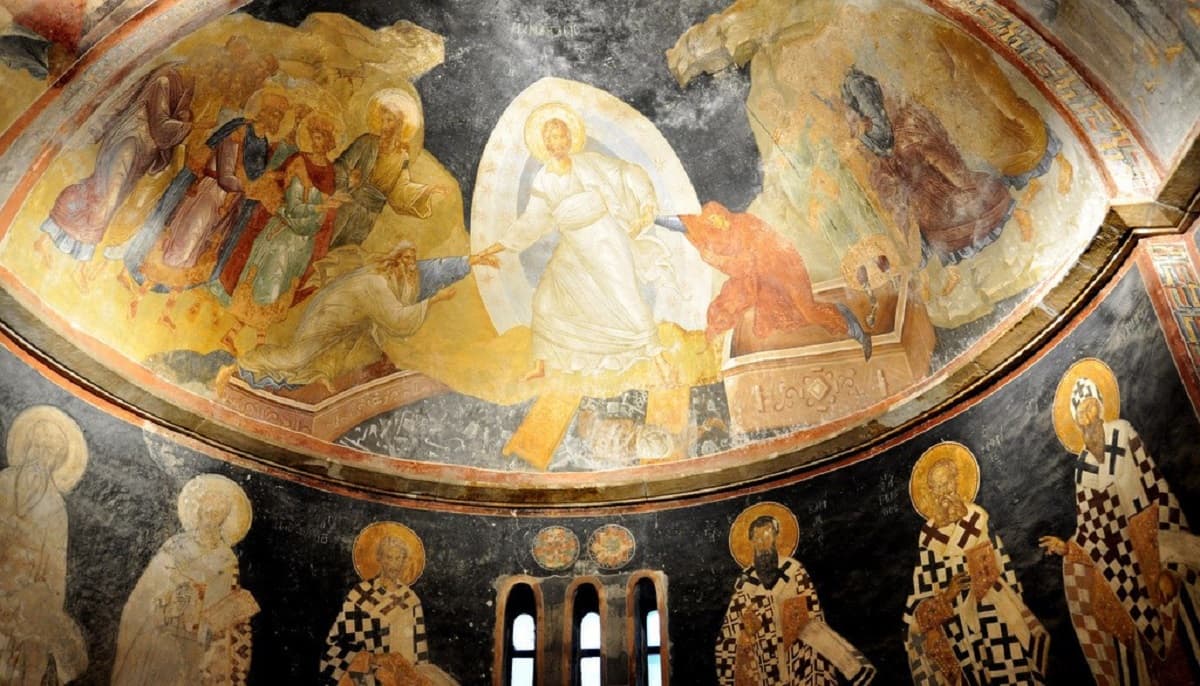 Biserica Chora din Istanbul - Invierea