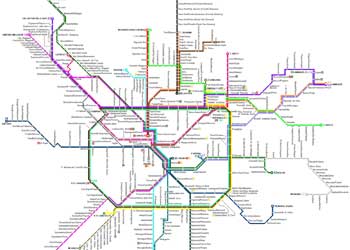 Harta Metrou Milano