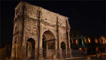 obiective turistice Roma - Arcul lui Constantin