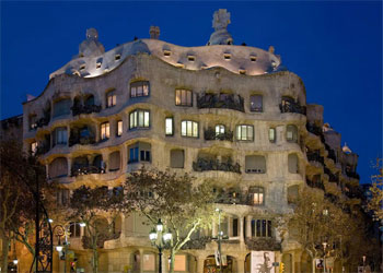 La Pedrera - Casa Mila din Barcelona