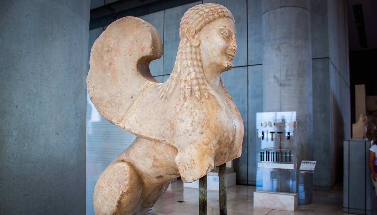 Sfinx la Muzeul Acropole din Atena
