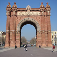Arcul de Triumf din Barcelona