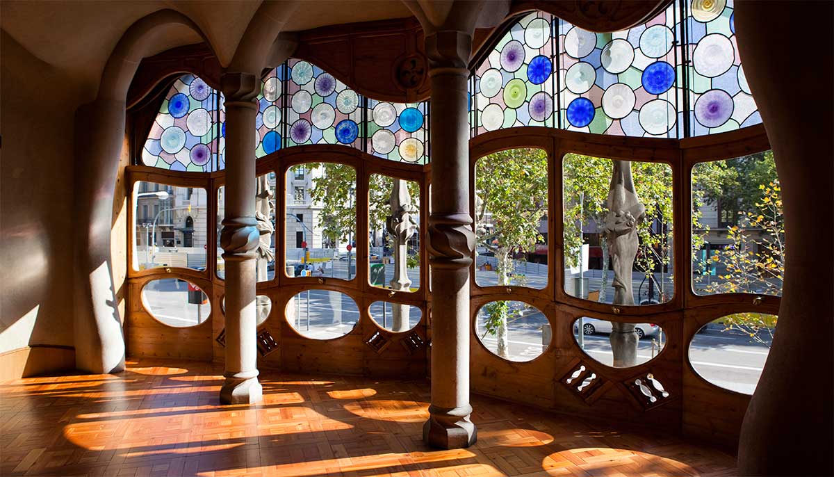 Casa Batllo din Barcelona - Interior