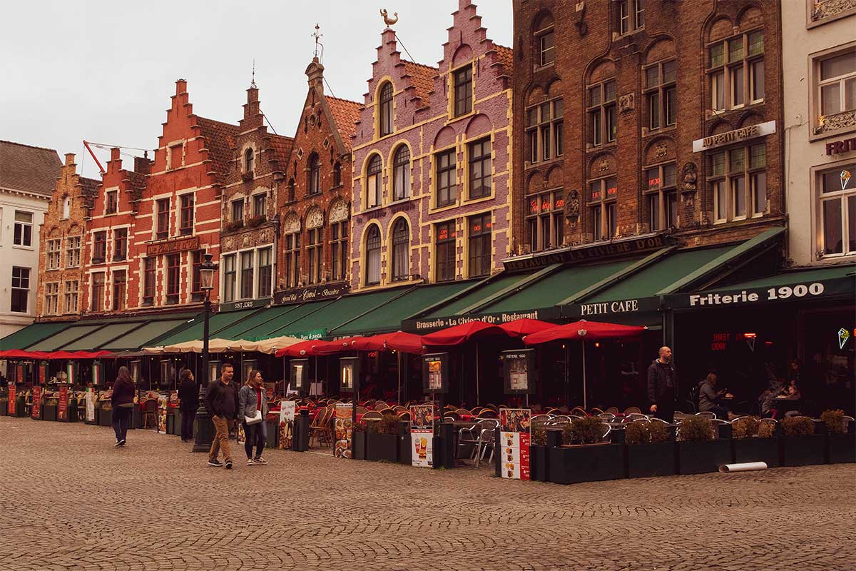 Piata Markt din Bruges
