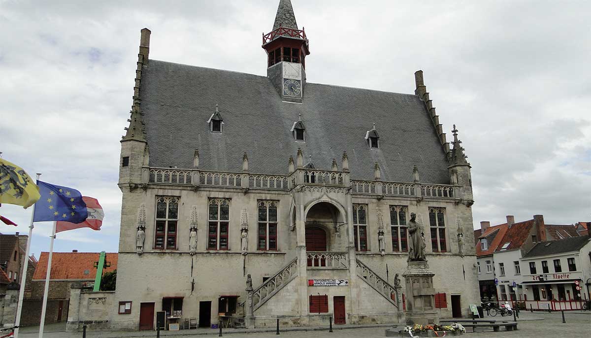 Primaria orasului Damme de langa Bruges
