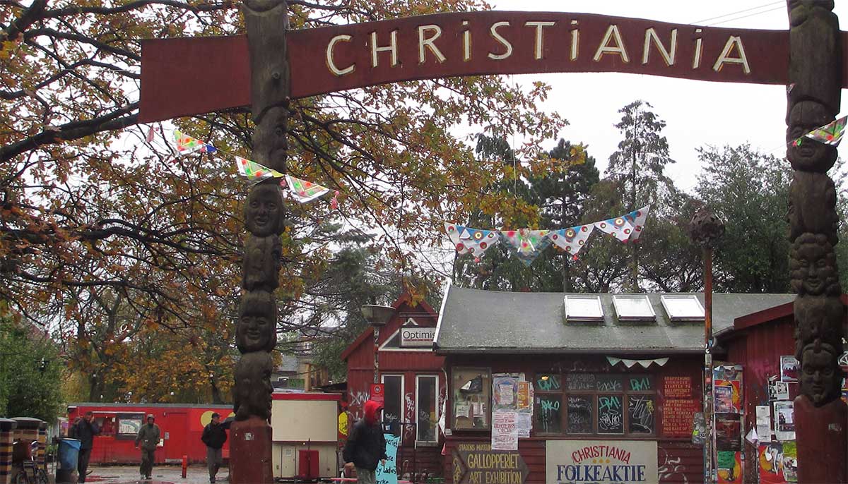 Intrarea din Christiania