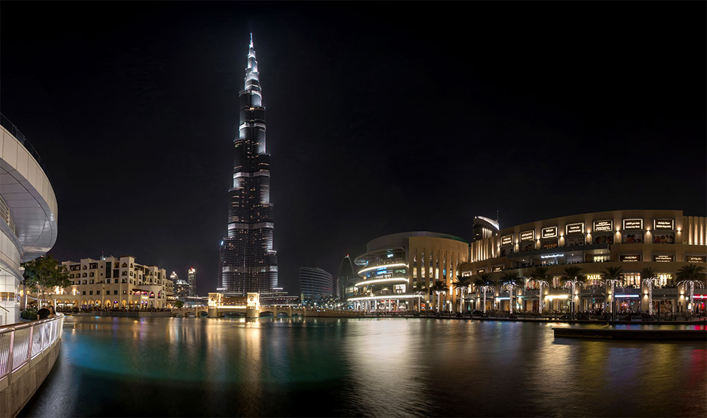 Burj Khalifa din Dubai - Cea mai inalta cladire din lume