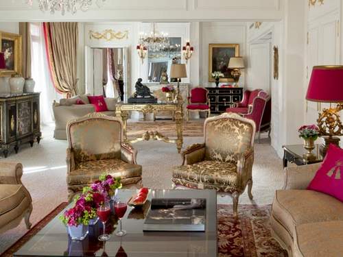 Royal Suite, Hotel Plaza Athenee, Paris