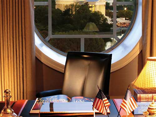Presidential Suite de la Mandarin Oriental, Washington DC