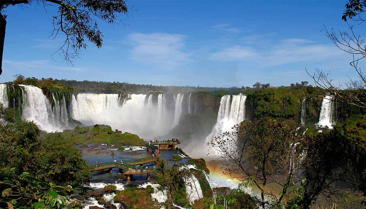Cascada Iguazu din Brazilia