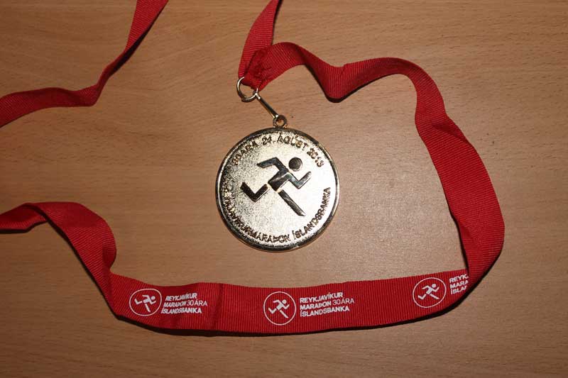 Medalie Maraton Reykjavik