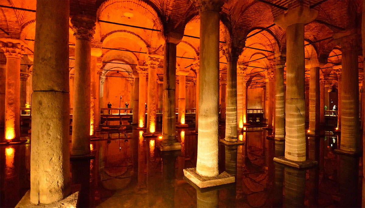 Bazilica Cisterna din Istanbul