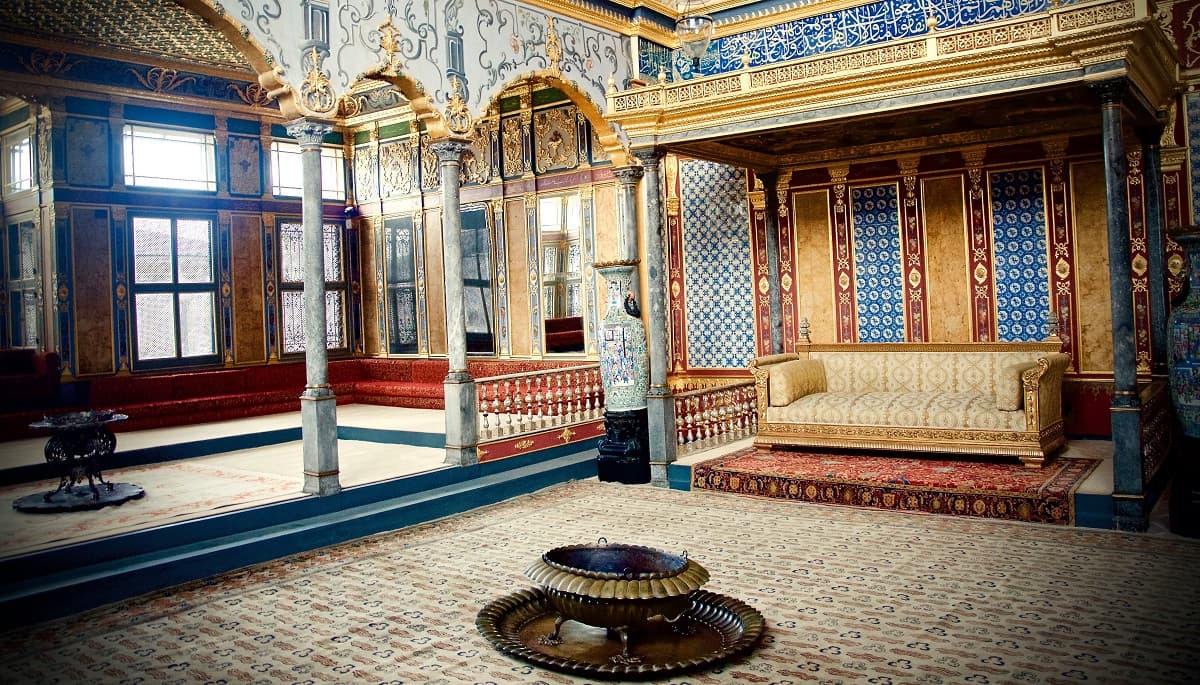 Camera din Harem la Palatul Topkapi din Istanbul
