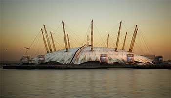 obiective turistice Londra - O2 Arena