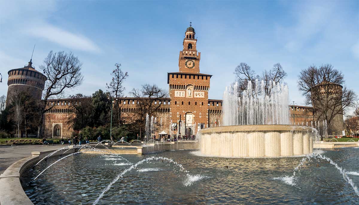 Castello Sforzesco din Milano