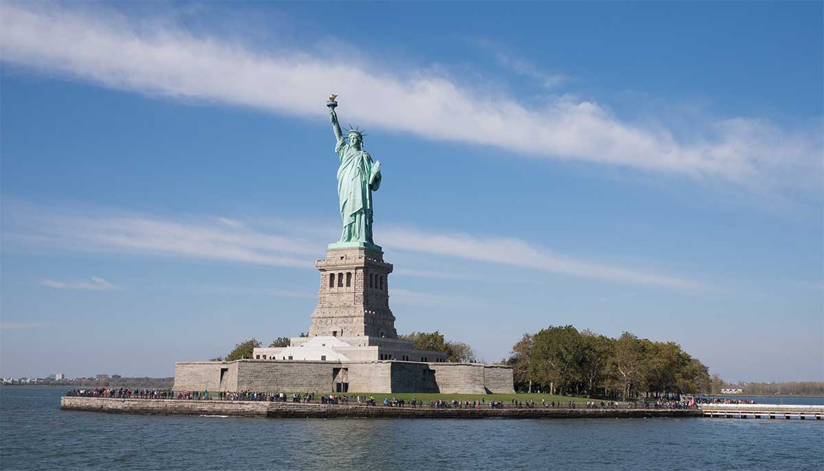 Insula Liberty din din New York