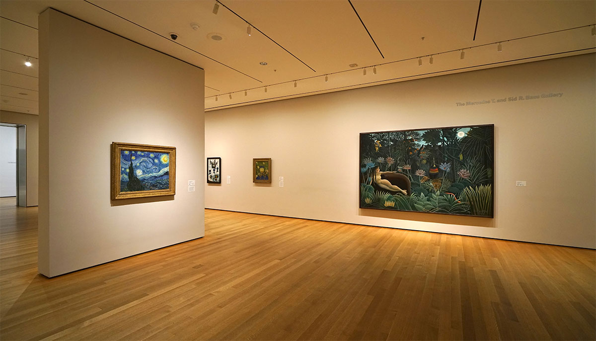 Noapte instelata de Van Gogh la MoMA, New York