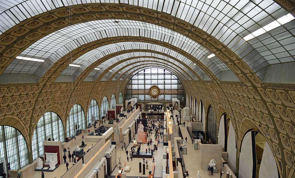 Muzeul d'Orsay din Paris - Interior