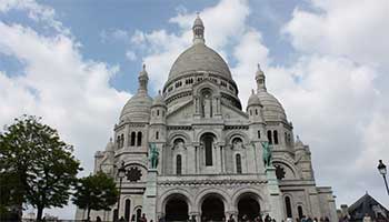obiective turistice Paris - Bazilica Sacre Coeur