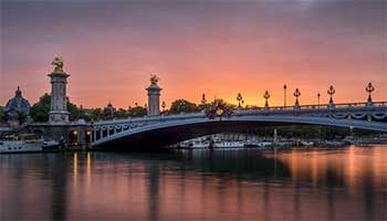obiective turistice Paris - Podul Alexandru al III-lea