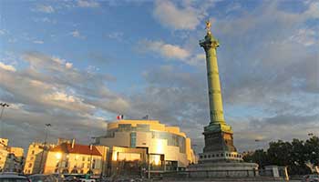 obiective turistice Paris - Piata Bastiliei