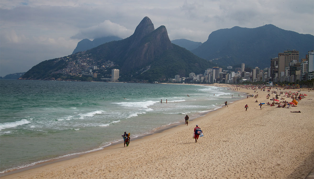 Plaja Ipanema din Rio de Janeiro