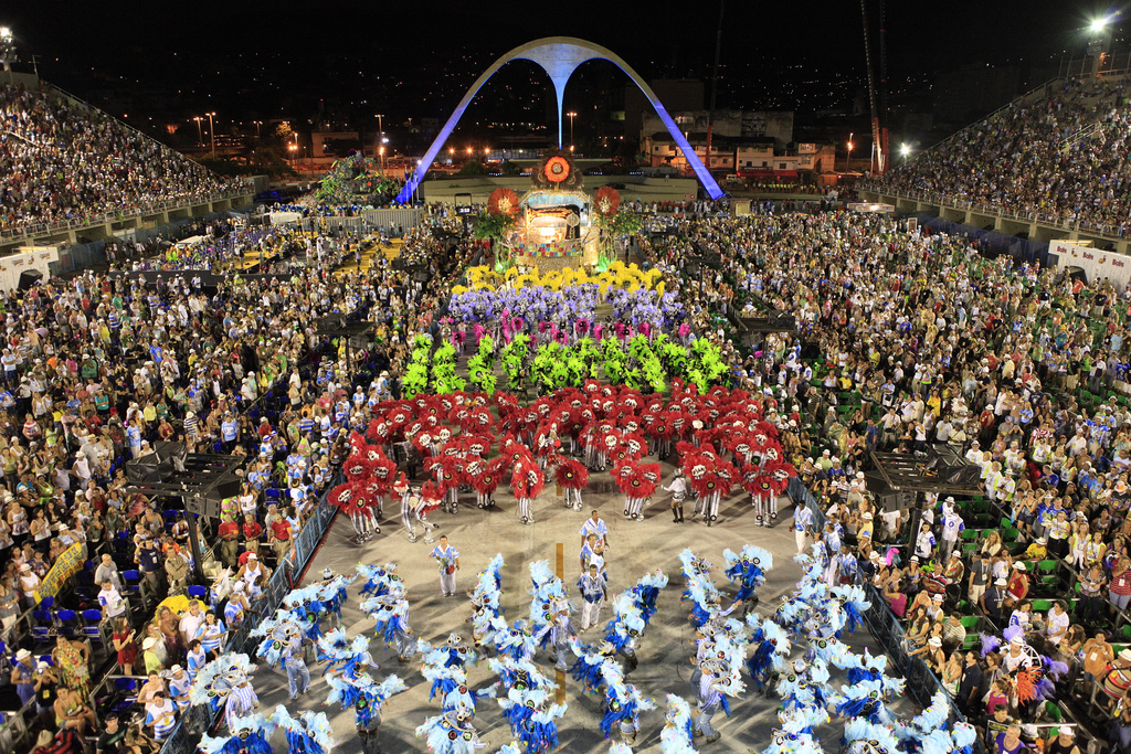 Carnavalul de la Rio - Parada scolilor de samba