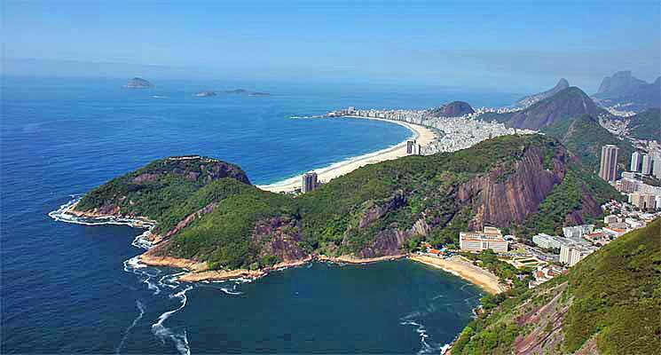Imagine panoramica Rio de Janeiro