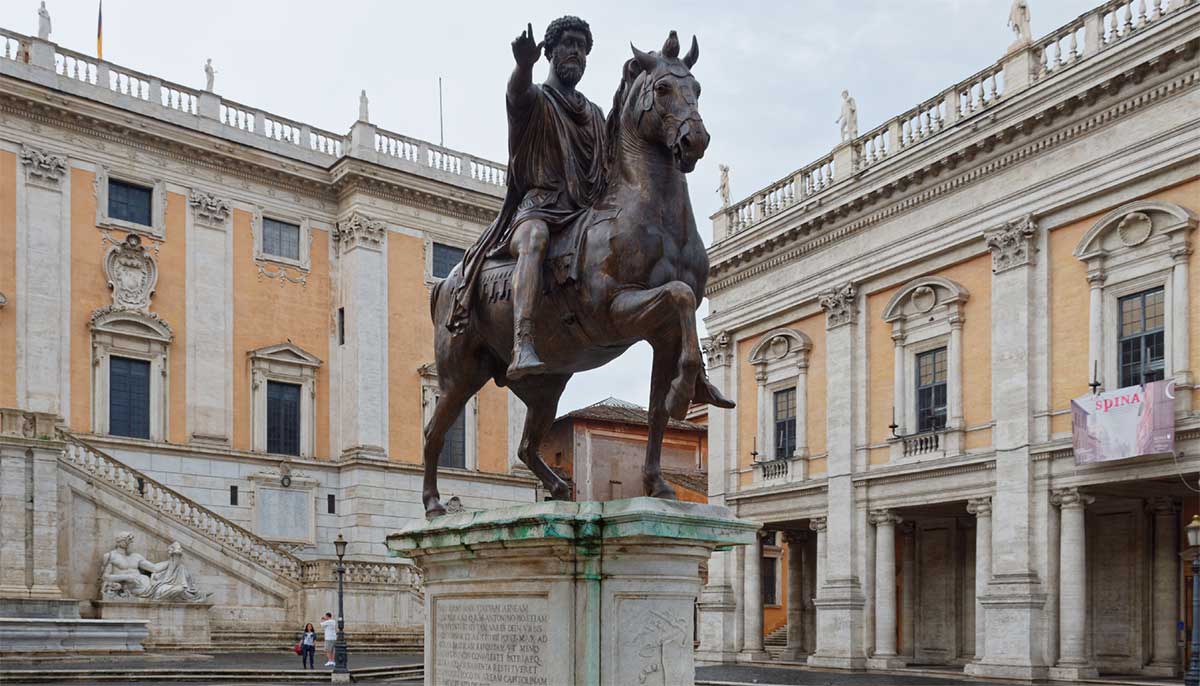 Statuia lui Marcus Aurelius - Campidoglio