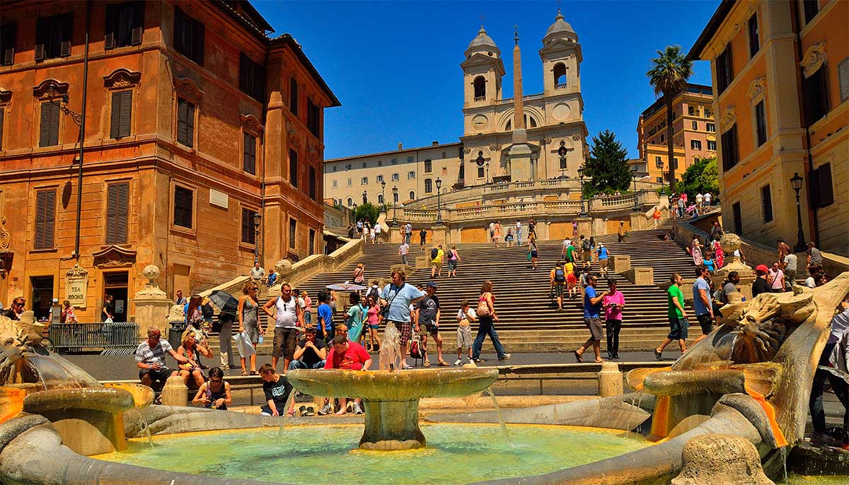 Piazza di Spagna din Roma