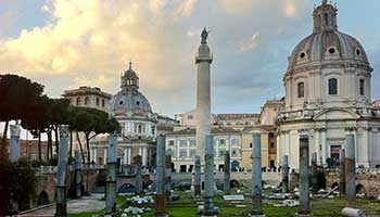 obiective turistice Roma - Columna lui Traian