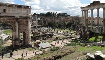 obiective turistice Roma - Dealul Palatin