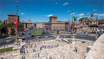 obiective turistice Roma - Piazza Venezia