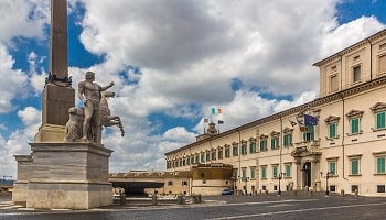 obiective turistice Roma - Piazza del Quirinale