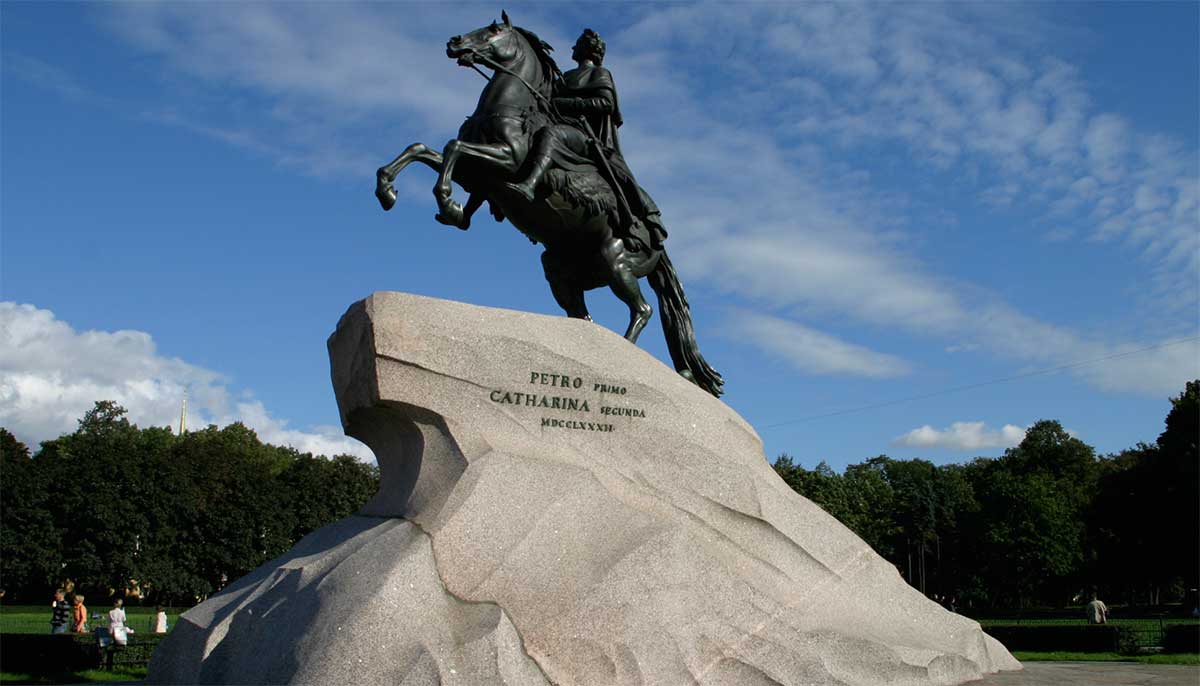 Calaretul de Bronz din Sankt Petersburg