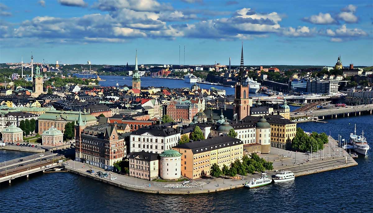Centrul orasului Stockholm