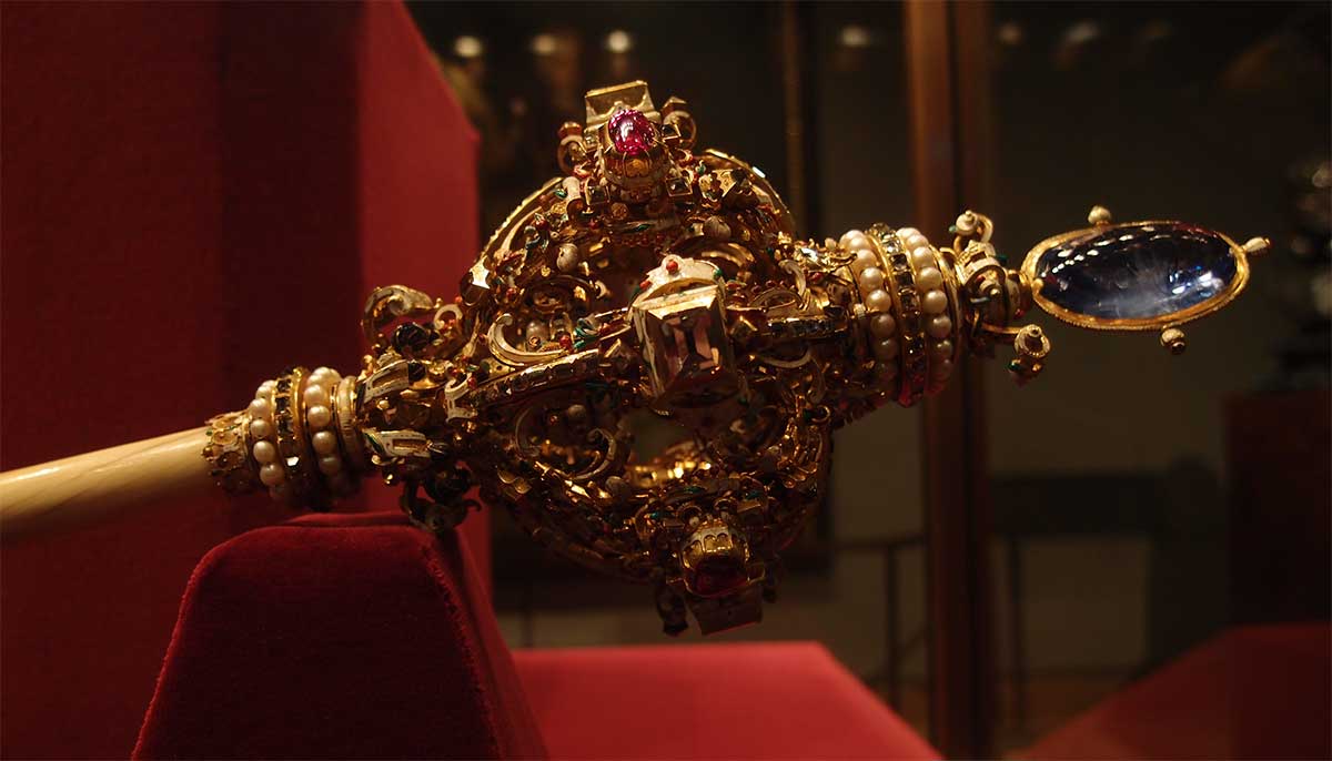 Sceptru de la Trezoreria Imperiala din Viena