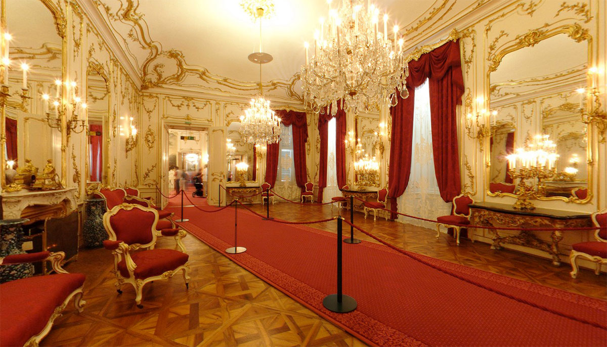 Sala Oglinzilor din Palatul Schonbrunn din Viena